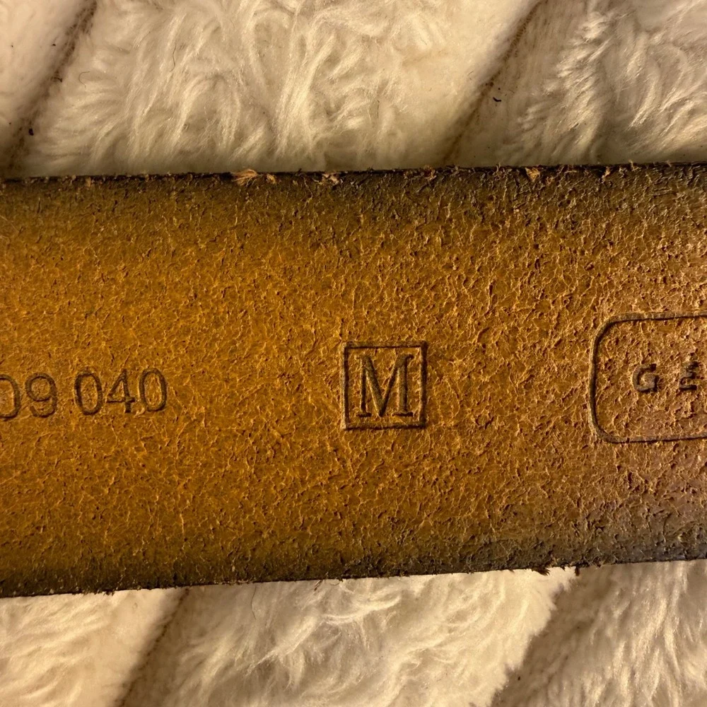 Silver Embossed Leather Belt with Oversized Jewel Buckle BT3309 040 Medium